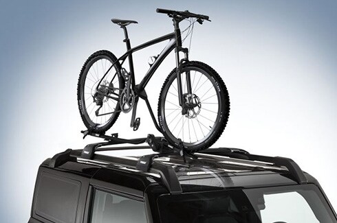 Discover Ford Bronco Accessories in PR, Racks And Carriers By Thule - Bike Carrier, Upright, Rack Mounted, Upright